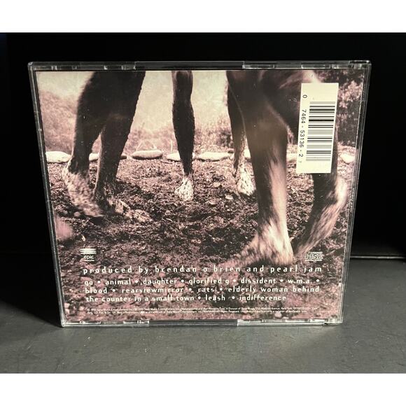 Pearl Jam – Vs. CD 1993 Original Pressing ZK 53136 Epic Orange Disc Grunge Rock - Picture 2 of 7